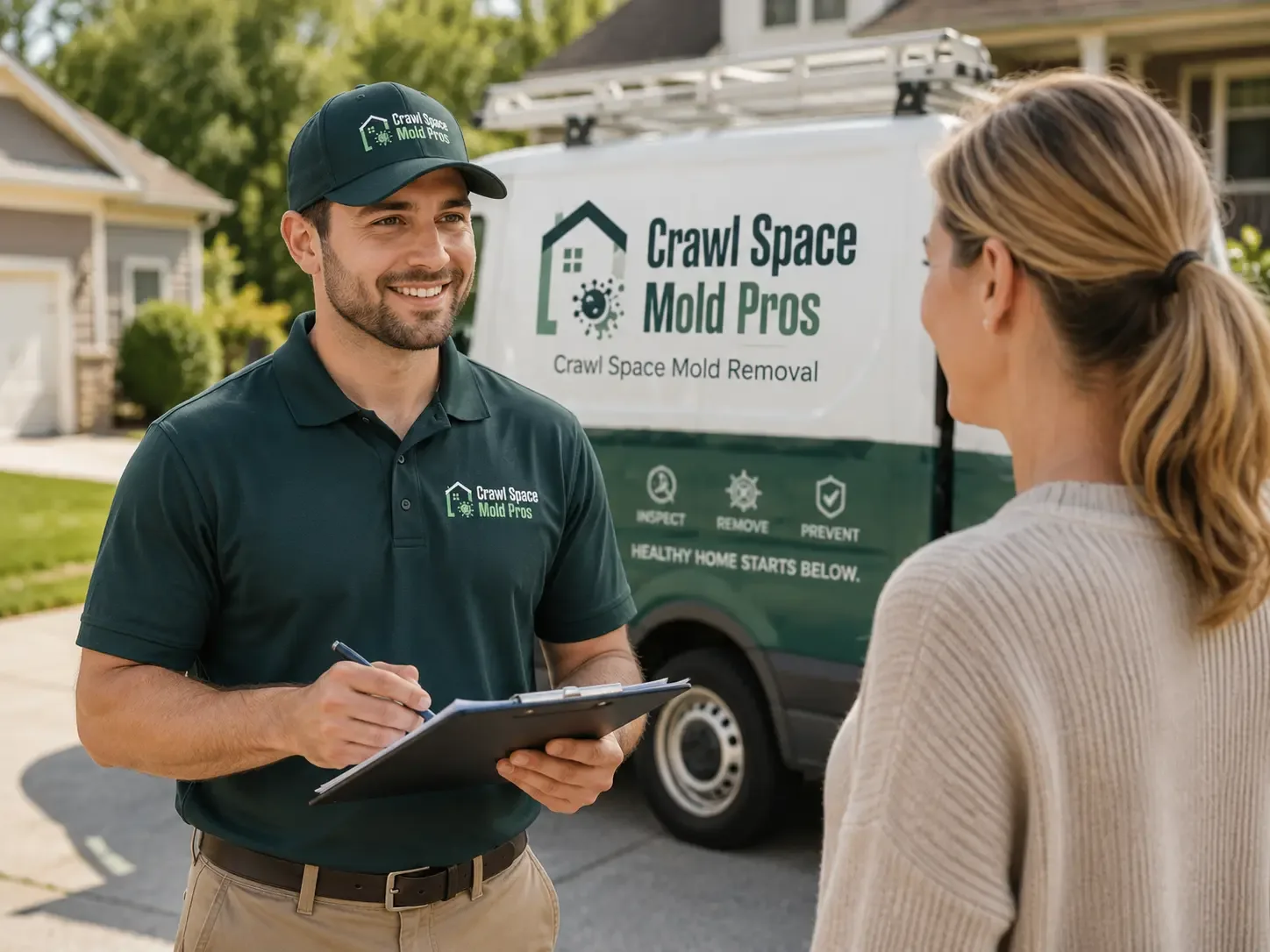 Crawl Space Mold Removal Commercial Point, OH FAQs
